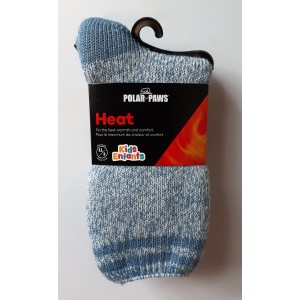 Kid's thermal socks - 3 pairs. Colour: grey. Size: 8-10