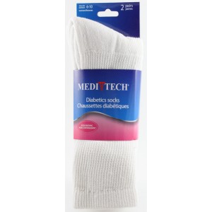 Ladies Diabetic Sport Casual Crew Socks