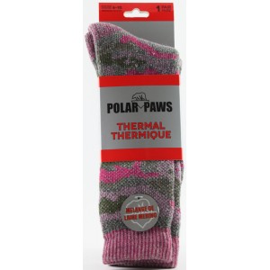 Ladies Merino Wool Camo Thermal Socks