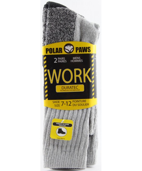 Men work steel toe socks